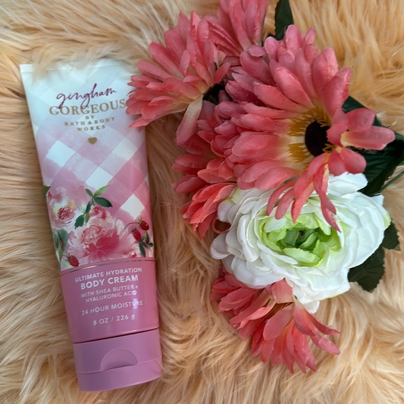 Gingham Gorgeous Scented Body Cream 8oz Bath & Body Works NEW! - Picture 1 of 3